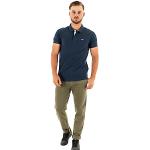 Streetwear Marine-blauwe Tommy Hilfiger Poloshirts  in maat S in de Sale voor Heren 