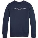 Tommy Hilfiger Uniseks Essential Sweatshirt voor kinderen, Twilight Navy, 4 Jaar