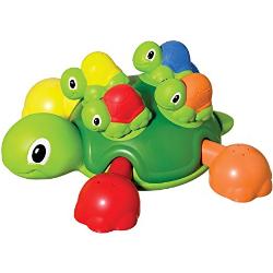 Tomy Toomies Turtle Tots, Shape Sorting Suction Squirters Bath Toy, Baby Bath Toy For Boys & Girls Aged 1, 2,3+ Year Olds