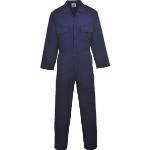 Marine-blauwe Polykatoen Toolstation overalls  in maat XL 