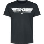 Top Gun T-shirt - Top Gun - Logo - XL tot 3XL - voor Mannen - zwart