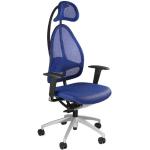 Blauwe Aluminium armleun Topstar Open art Design stoelen 
