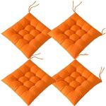 Oranje Polyester Zitkussens  in 45x45 Sustainable 