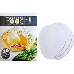 Tovolo Perfect Poach Egg Poaching Bags, 20 stuks