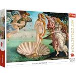 Trefl, Puzzel - De Geboorte Van Venus - Sandro Botticelli - 1000 Elementen, Kunstcollectie, Topkwaliteit, Voor Volwassenen En Kinderen Vanaf 12 Jaar