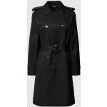Zwarte Polyester Ralph Lauren Trenchcoats  in maat S in de Sale voor Dames 