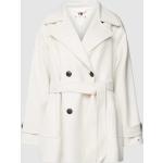 Witte Polyester Tommy Hilfiger Trenchcoats in de Sale voor Dames 