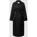 Zwarte Polyester ONLY Trenchcoats  in maat S voor Dames 