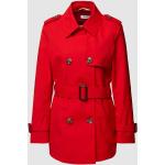 Rode Polyester Esprit Trenchcoats  in maat S voor Dames 
