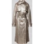 Zilveren Polyester Guess Trenchcoats  in maat S voor Dames 