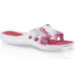 Trendy slippers met roze bloemen voor dames