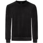 Zwarte Velours Trigema Sweatshirts Ronde hals  in maat 3XL voor Heren 