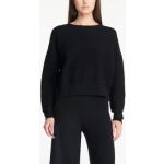 Zwarte Polyester Sweaters  voor de Lente  in Onesize in de Sale voor Dames 