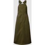 Olijfgroene Polyester G-Star Raw Maxi jurken  in maat S Maxi voor Dames 