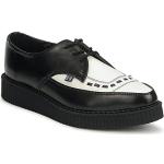 Zwarte TUK Mondo Platte schoenen  in maat 45 met Hakhoogte tot 3cm voor Dames 
