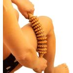Tuuli Accessories Anti-Cellulitismassage Massage-Apparaat Massageroller Roller Met Handvat Maderotherapie Van Hout 40 cm