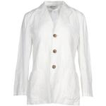 Vintage Witte Linnen Hermès Overhemden lange Mouwen  in maat XXL in de Sale voor Dames 