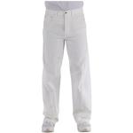 Witte LANVIN Baggy jeans Sustainable in de Sale voor Heren 