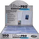 Ultra Pro 074427814427 Silver Series Pages 9-Pocket, Verzamelkaartaccessoires, Zilver