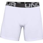 Witte Polyester Under Armour Charged Cotton Boxershorts  in maat XL 6 stuks voor Heren 