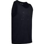 Zwarte Polyester Under Armour Mouwloze T-shirts  in maat XL in de Sale voor Heren 