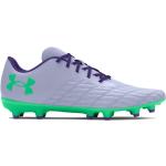 Under Armour Magnetico Select 3.0 Gras Voetbalschoenen (FG) Paars Groen