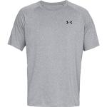 Grijze Polyester Under Armour Tech Ademende Fitness-shirts  in maat M in de Sale voor Heren 