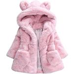 Casual Roze Bonten Lange kinder winterjassen  in maat 110 voor Meisjes 