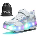 Multicolored Rolwiel LED sneakers & Lichtgevende Sneakers  voor een Verjaardag  in maat 35 met motief van Halloween voor Meisjes 