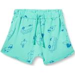 United Colors of Benetton Bermuda 30HPAF011 Shorts, turquoise 80Q, 82 kinderen, turquoise A Fantasia 80q, 12 Maanden
