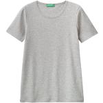 Grijze United Colors of Benetton T-shirts  in maat S voor Dames 