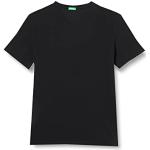 Zwarte United Colors of Benetton T-shirts  in maat L voor Heren 