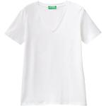 Witte United Colors of Benetton Mouwloze T-shirts  in maat S voor Dames 