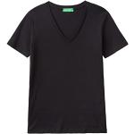 Zwarte United Colors of Benetton Mouwloze T-shirts  in maat L voor Dames 