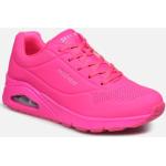 Roze Synthetische Skechers Uno Damessneakers  in 39 in de Sale 