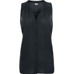 Urban Zwarte Chiffon Urban Classics Mouwloze blouses  in maat S voor Dames 