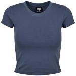 Urban Blauwe Jersey Stretch Urban Classics T-shirts  in maat XL voor Dames 