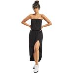 Casual Zwarte Viscose Urban Classics Casual jurken  in maat M asymmetrische in de Sale voor Dames 
