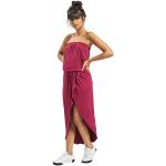 Casual Bordeaux-rode Viscose Urban Classics Casual jurken  in maat 4XL asymmetrische in de Sale voor Dames 