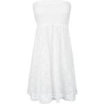 Urban Witte Viscose Urban Classics Mini jurken  in maat S Kort voor Dames 