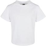 Witte Urban Classics Kinder basic T-shirts  in maat 158 voor Meisjes 