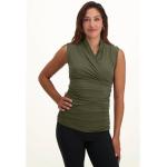 Urban Groene Lycra Urban Goddess Yoga Wear T-shirts  in maat XS Bio voor Dames 