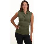Urban Groene Lycra Urban Goddess Yoga Wear T-shirts  in maat S Bio voor Dames 