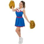 Blauwe Polyester Cheerleader kostuums met motief van USA in de Sale voor Dames 