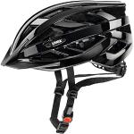 uvex i-vo - lichte allround-helm voor dames en heren - individueel passysteem - uitbreidbaar met led-licht - black - 52-57 cm