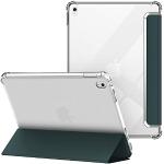 Donkergroene Siliconen iPad Air hoesjes type: Bumper Hoesje 