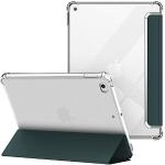 Donkergroene Siliconen 7 inch iPad mini hoesjes type: Slim Fit Hoesje met motief van Appel 