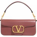Valentino Garavani Crossbody bags - V-Logo Foldover Shoulder Bag in bruin
