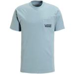 Lichtblauwe Vans T-shirts met ronde hals Ronde hals  in maat S voor Heren 