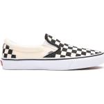 Witte Vans Checkerboard Slip-on sneakers  in maat 42 met Instap voor Heren 